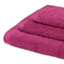 Light Garnet Coloured Basic Towels