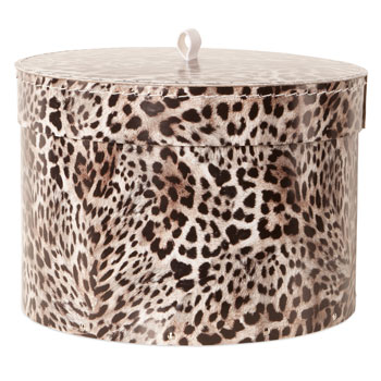 Caja con print de leopardo y serpiente