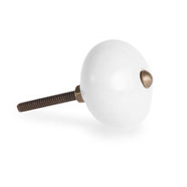 Tirador Loza Liso (Set de 2)