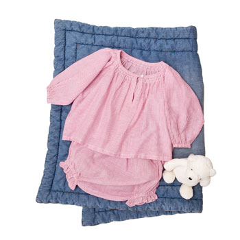 Set de Bebé Kids Rayas Finas