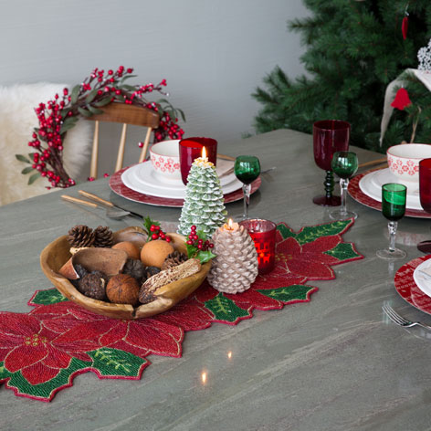 Zara   table Table runner zara Tableware  Home home Runners Lebanon