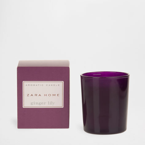 zara home ginger lily candle