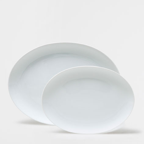 Plaincoloured Round Serving Dish