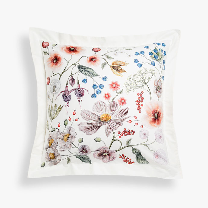 Zara Botanical print pillowcase