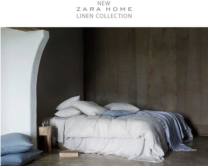 Lookbook New Linen Collection Zara Home Sweden