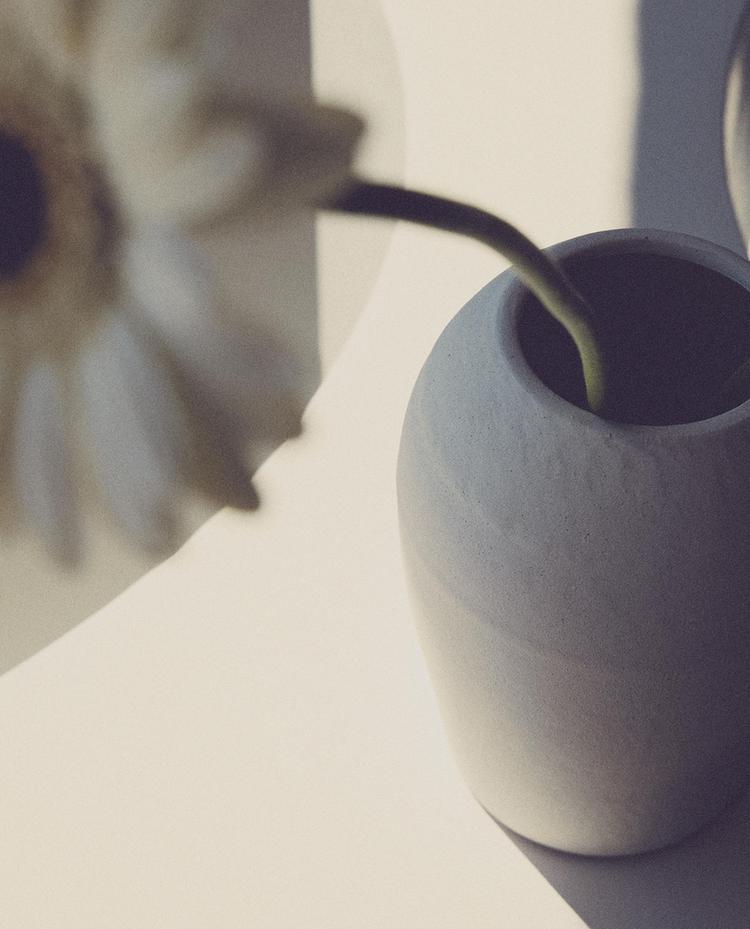 VASE CÉRAMIQUE TEXTURÉ
