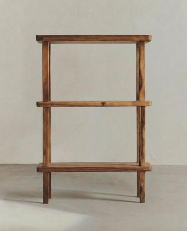 ÉTAGÈRE EN BOIS D'ACACIA