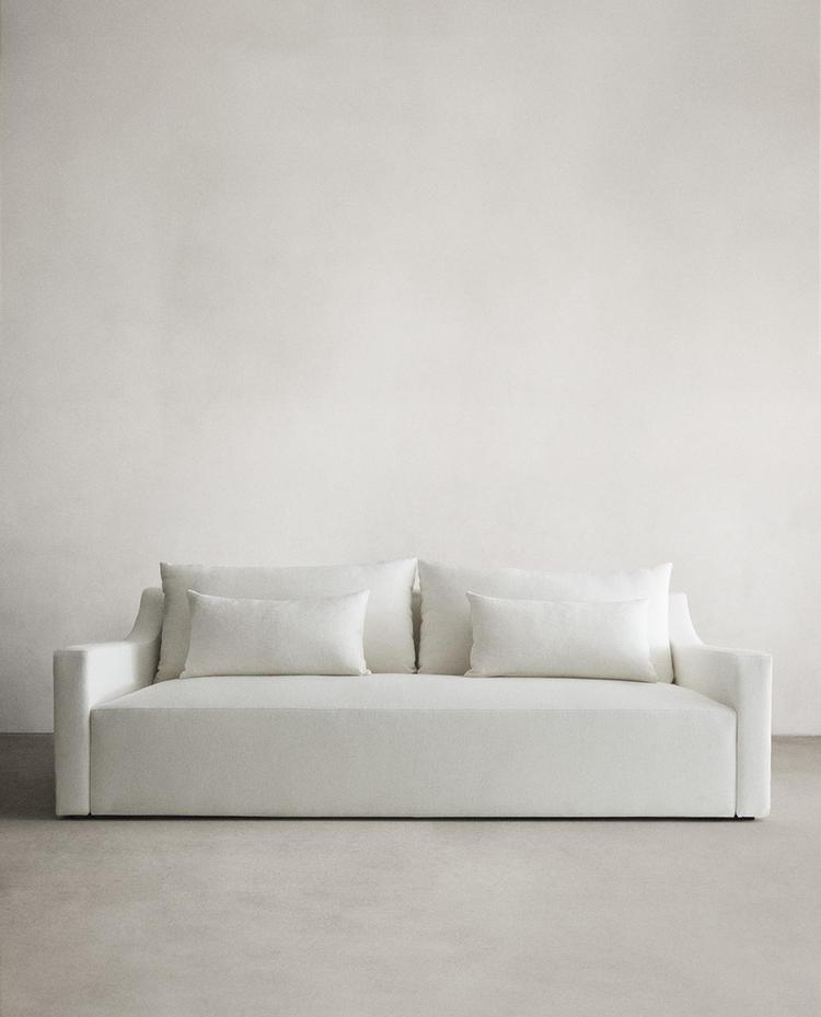 WASHED LINEN SOFA
