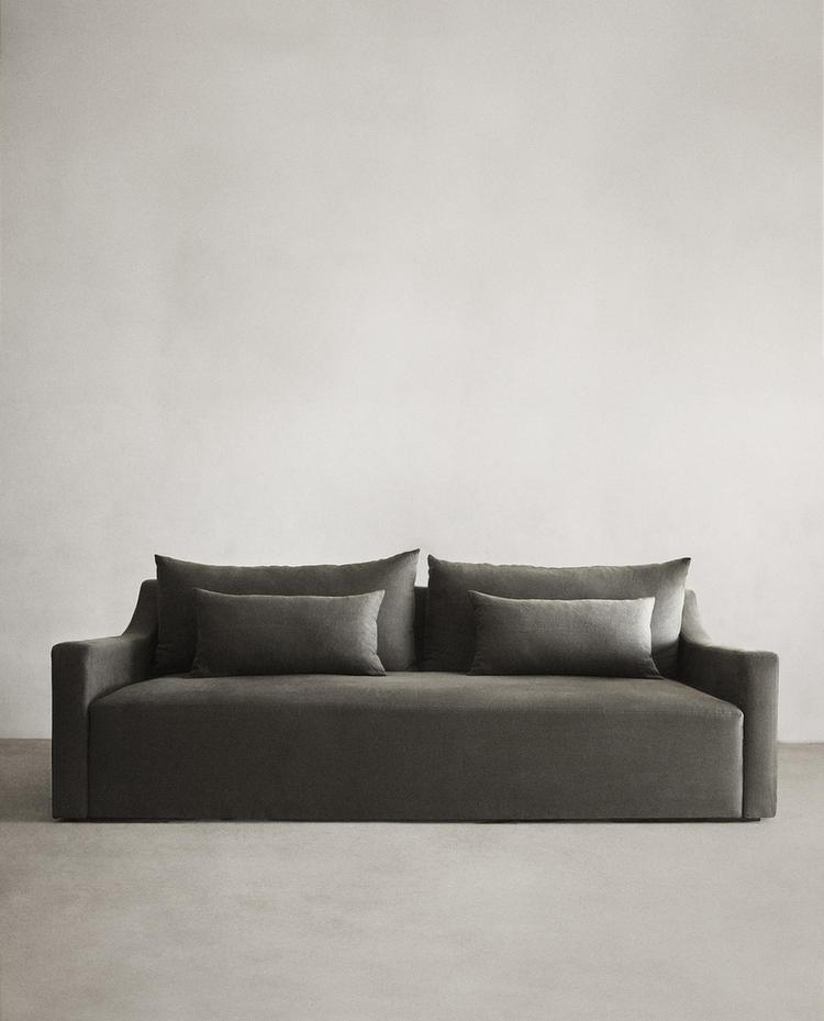 WASHED LINEN SOFA