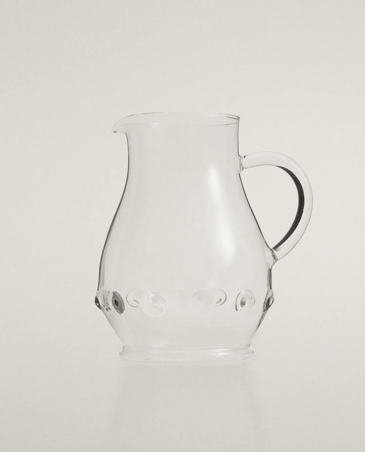 BOROSILICATE JUG WITH DOTS