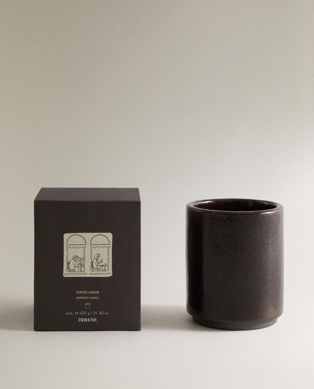 (420 G) COFFEE CREAM SCENTED CANDLE
