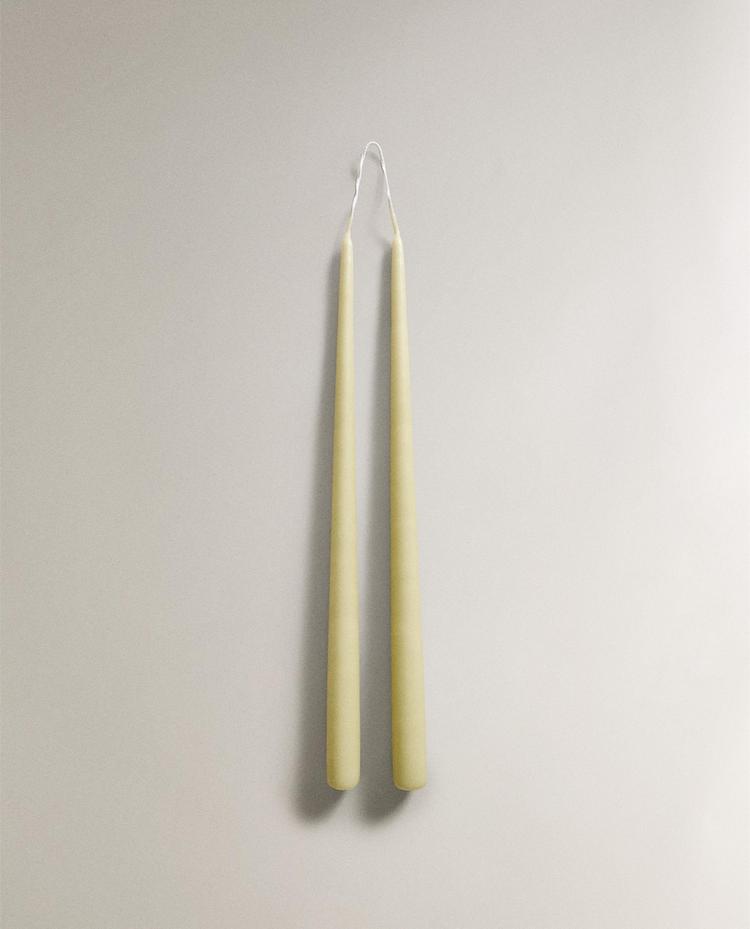 啞面長形裝飾蠟燭