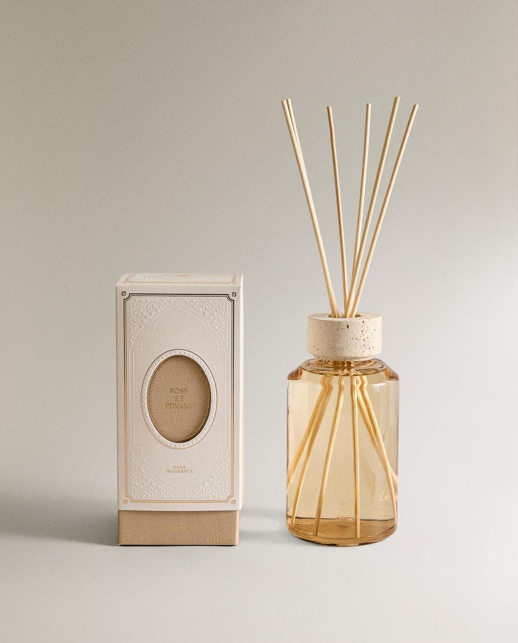 (670 ML) PROFUMI PER AMBIENTE CON BASTONCINI ROSE ET PIVOINE