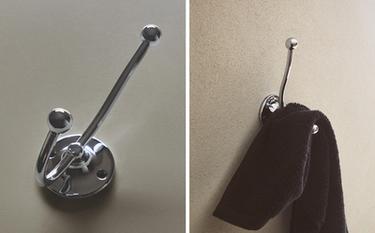 GLANZENDE METALEN KLEERHANGER