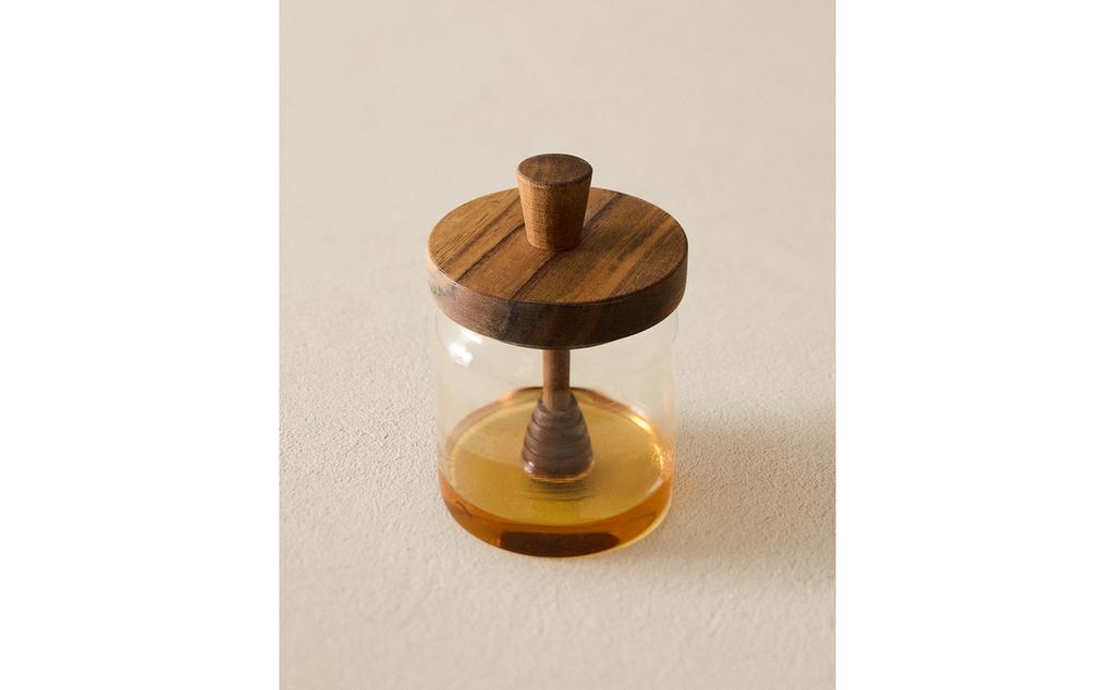 MIELERA BOROSILICATO MADERA