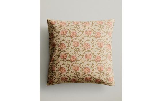 FLORAL PRINT CUSHION COVER