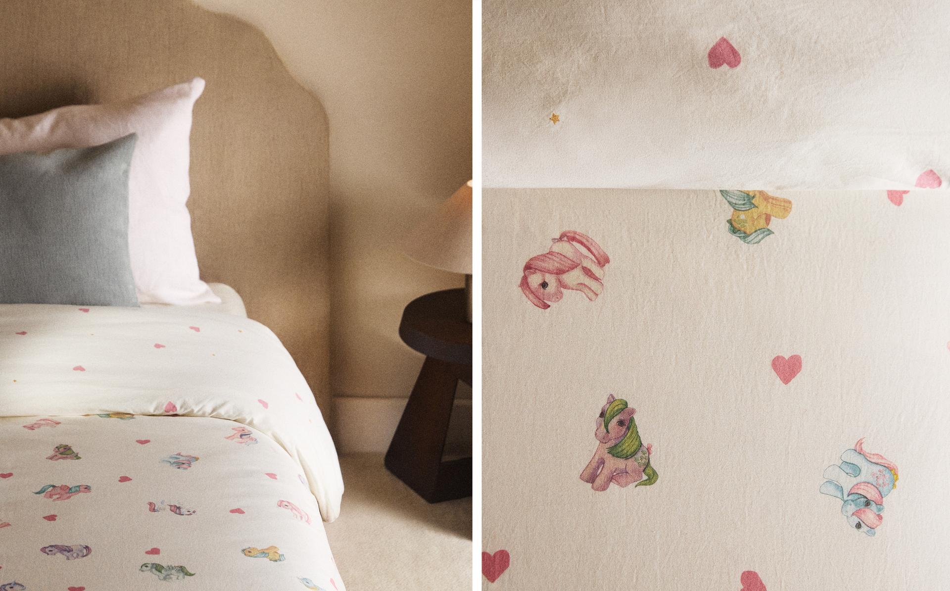 KIDS' MY LITTLE PONY© HEART PRINT DUVET COVER