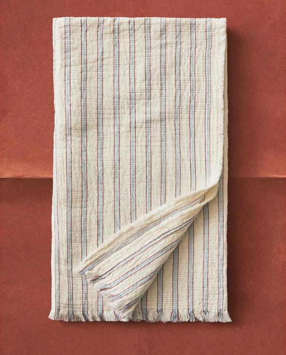 COPERTA NEONATO GARZA RIGHE