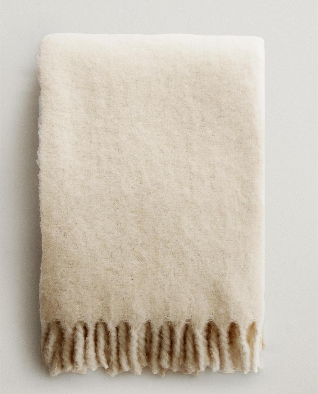 MOHAIR EFFECT BLANKET