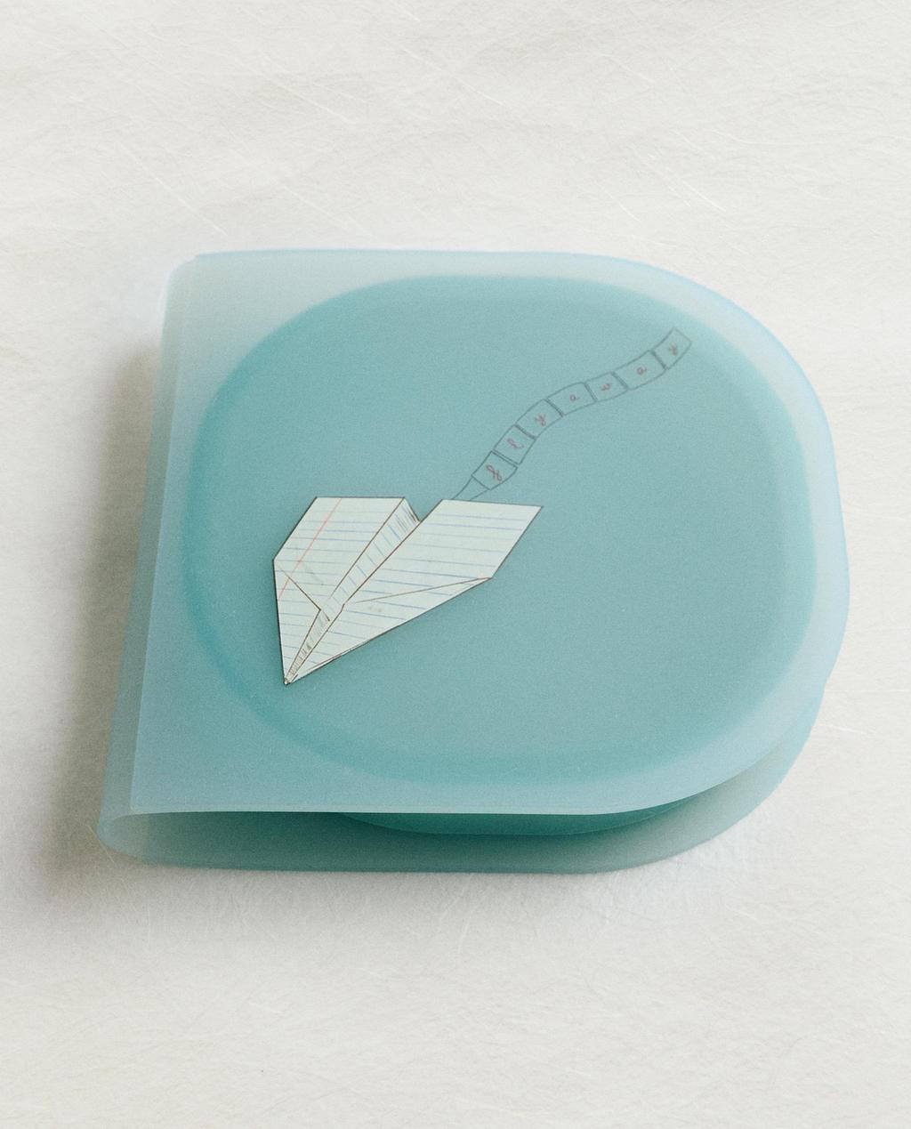 CHILDREN'S SILICONE LUNCHBOX – PAPER PLANE
