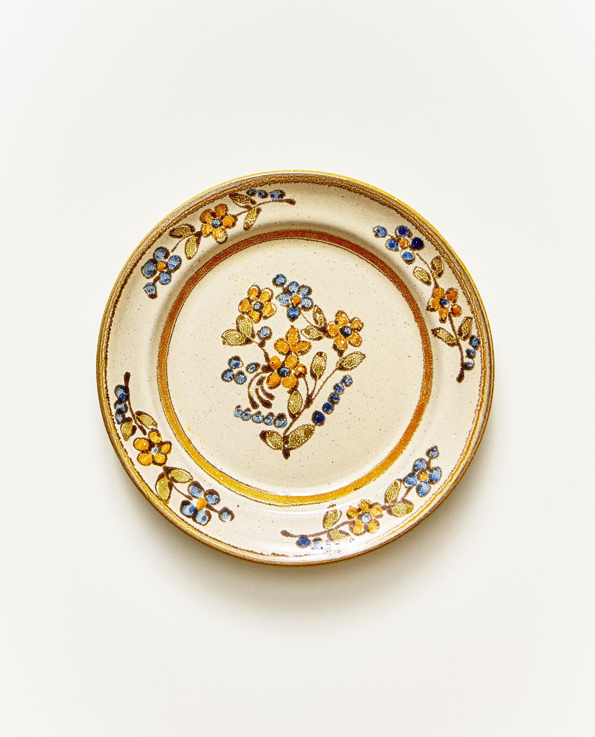 FLORAL TERRACOTTA SIDE PLATE | Zara Home United States of America