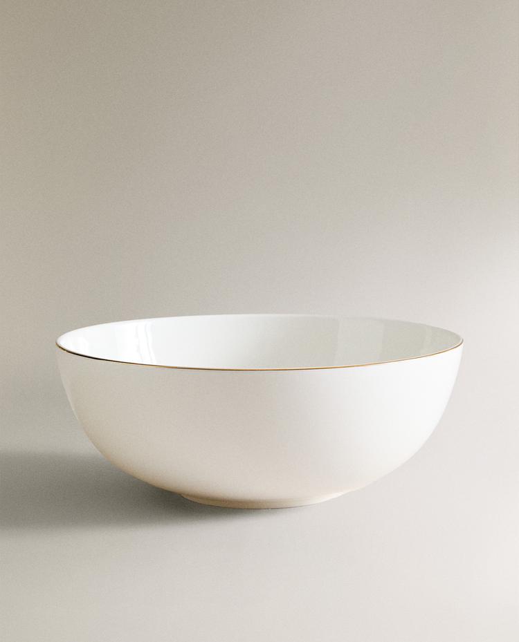 TAS SALLATE PORCELAN ME VIJË TË ARTË