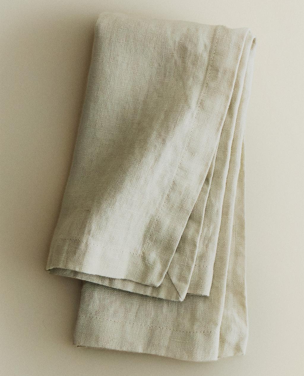PACK OF WASHED LINEN NAPKINS (PACK OF 2)