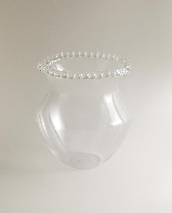 JARRÓN CRISTAL BURBUJAS