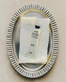 WAVY METAL BATH TRAY