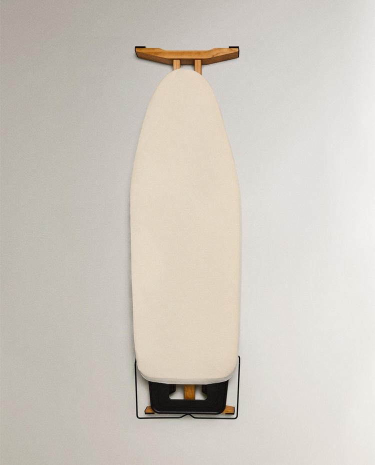 WOOD AND METAL IRONING BOARD
