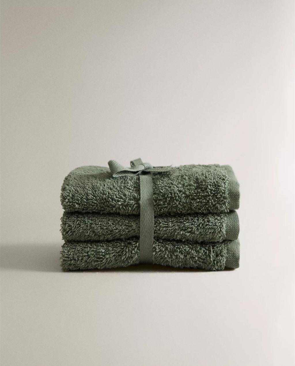 PACK OF COTTON HAND TOWELS (PACK OF 3)