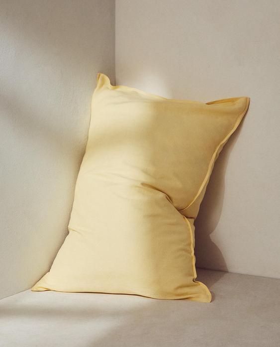 (140 GSM) WASHED LINEN PILLOWCASE