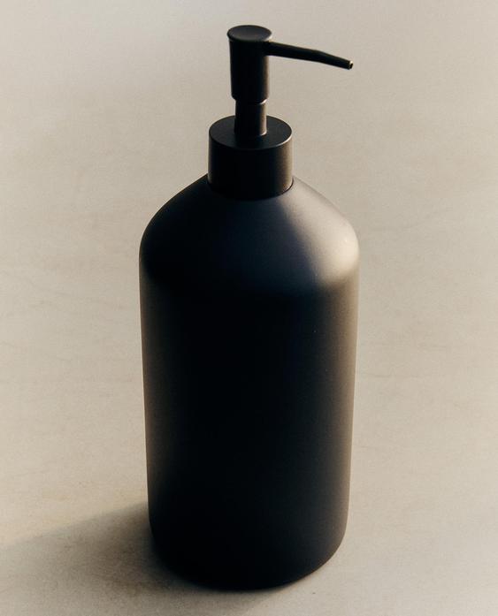 SORT SÆBEDISPENSER I RESIN
