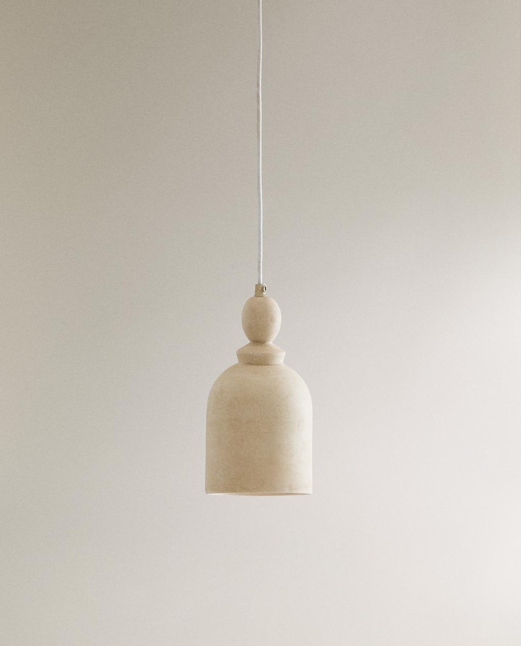 GRANDE LAMPE SUSPENSION CÉRAMIQUE