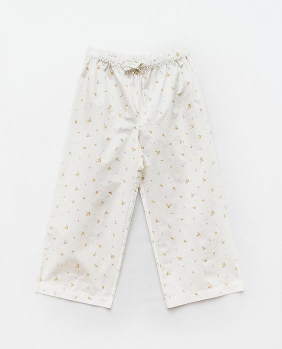 FLORAL TROUSERS