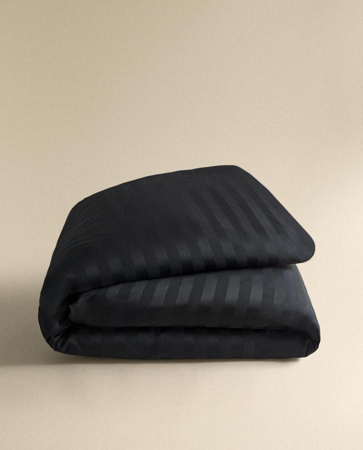 STRIPED SATEEN DUVET COVER (500 THREAD COUNT)