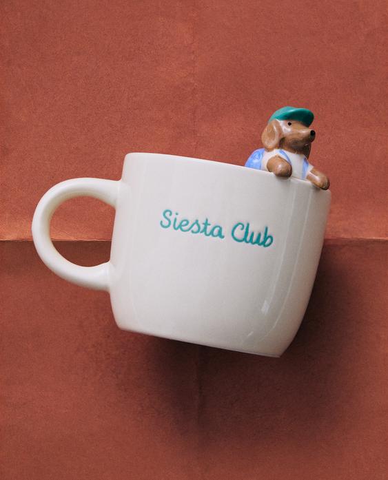 CHILDREN'S CERAMIC DOGGY MUG