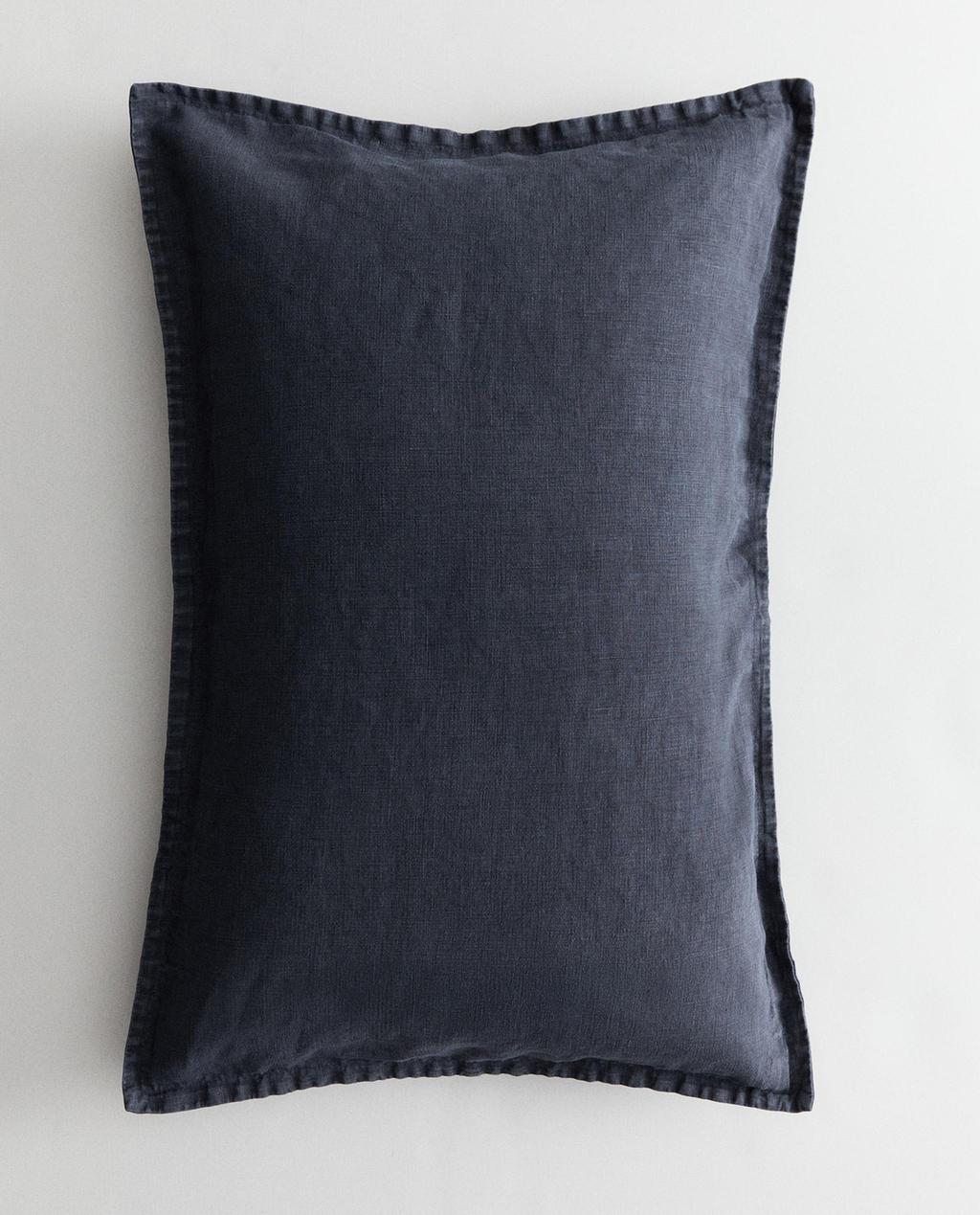 WASHED LINEN CUSHION COVER