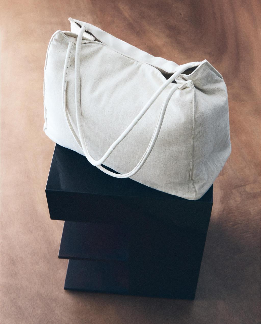 BOLSO SHOPPER TEJIDO