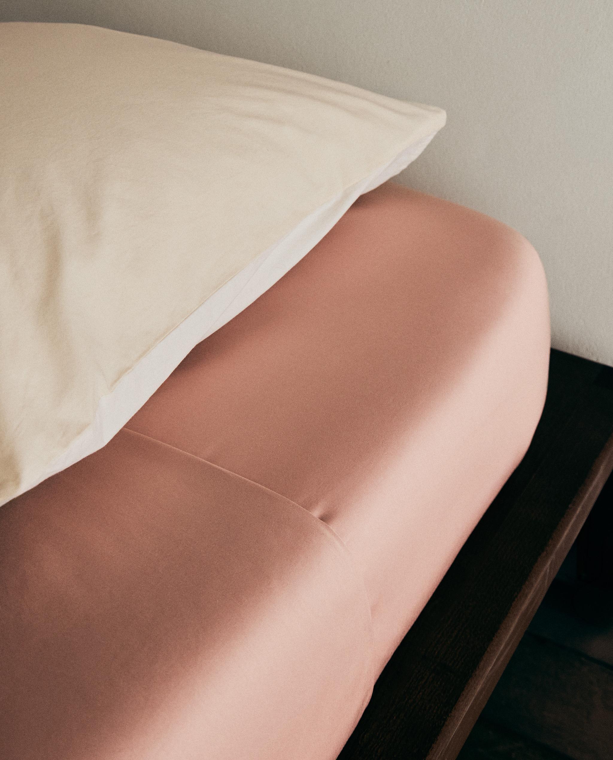 寝具 ZARA HOME ボックスシーツ 枕カバーセット クイーン