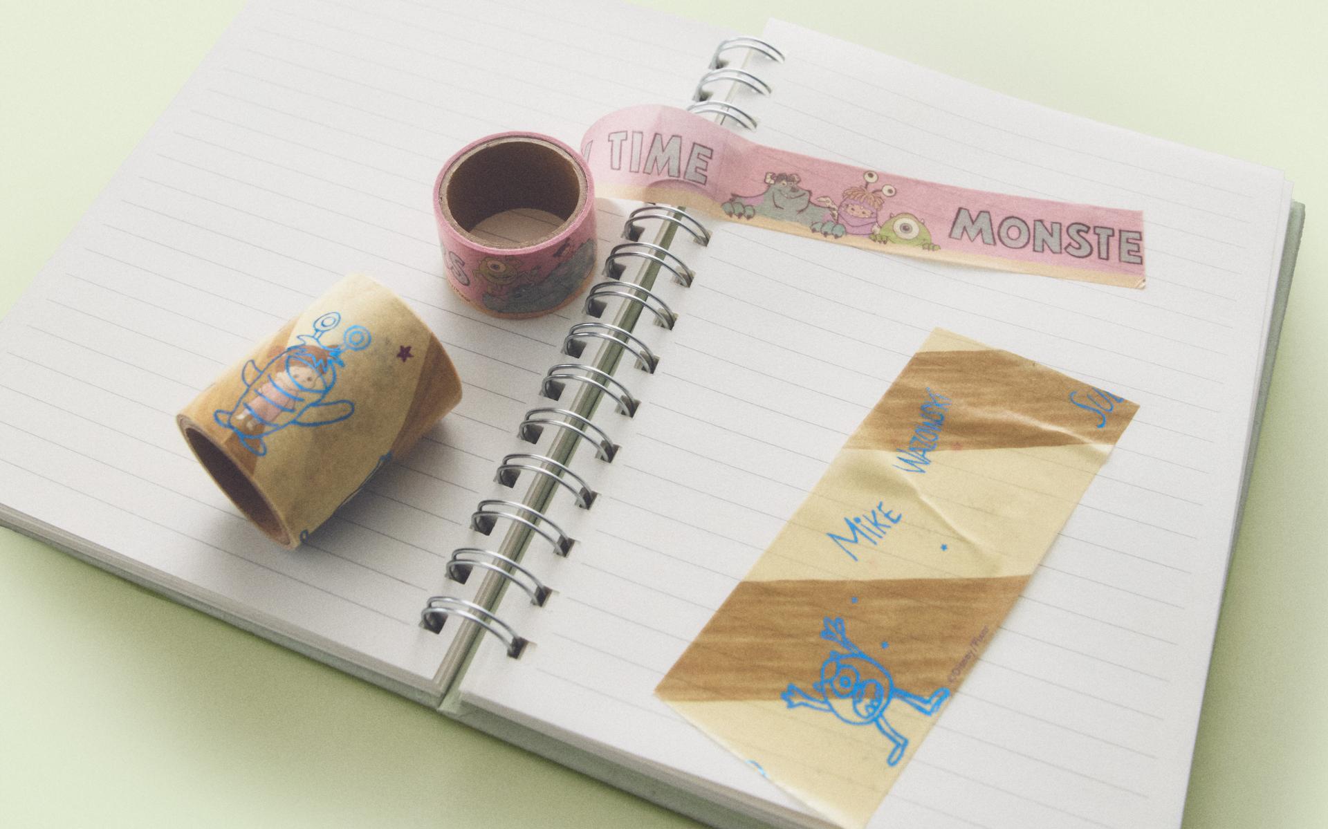 PACK CINTAS ADHESIVAS INFANTILES MONSTERS, INC. ©DISNEY/PIXAR (PACK DE 2)
