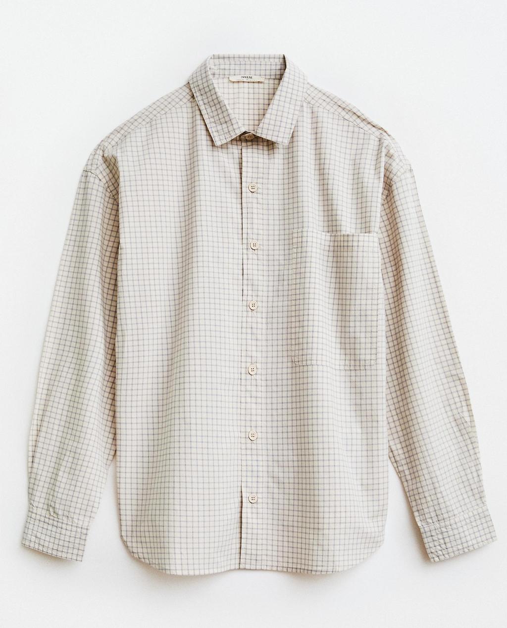 CHECKED COTTON SHIRT