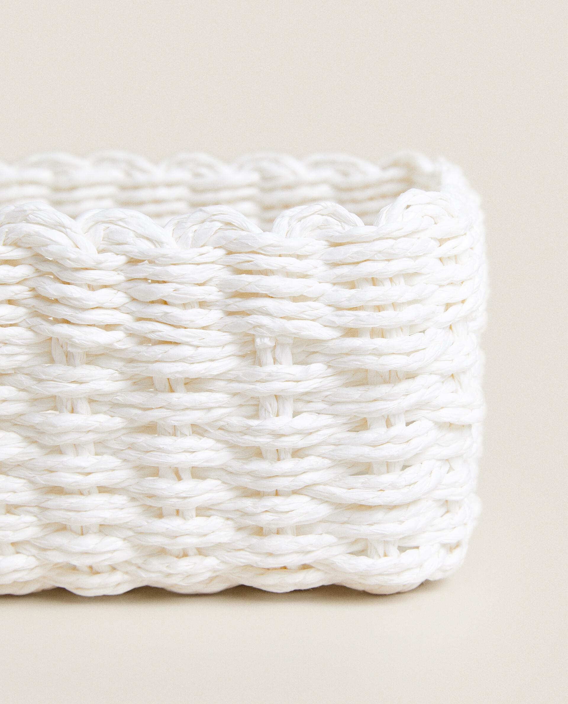 DOUBLE WOVEN BASKET | Zara Home United States of America