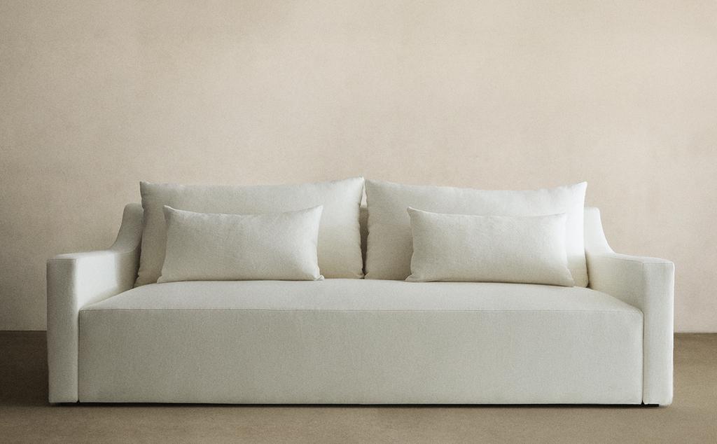 WASHED LINEN COUCH