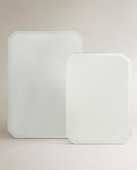 RECTANGULAR BEVELLED WALL MIRROR