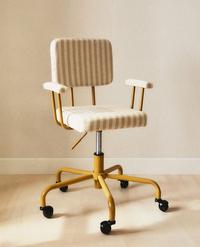 CADEIRA ESCRITÓRIO INFANTIL RODAS METAL