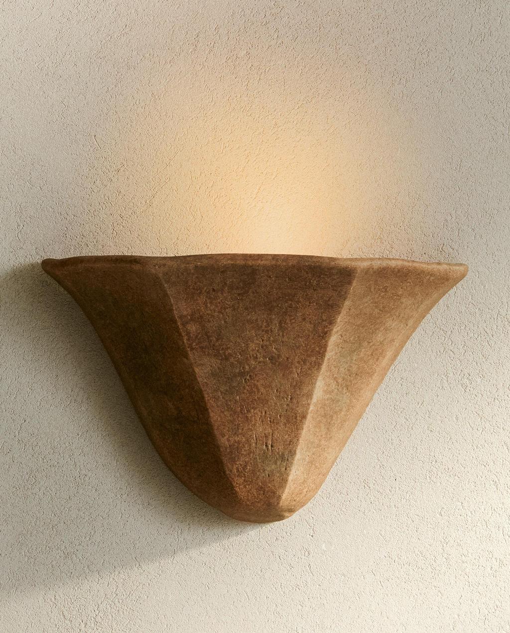 LAMP | STONEWARE WALL LIGHT FIXTURE