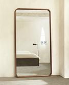 MIROIR SUR PIED CADRE ARRONDI GRAND