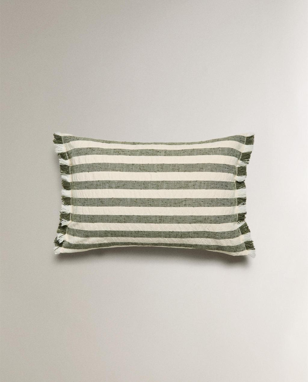 STRIPED CUSHION COVER