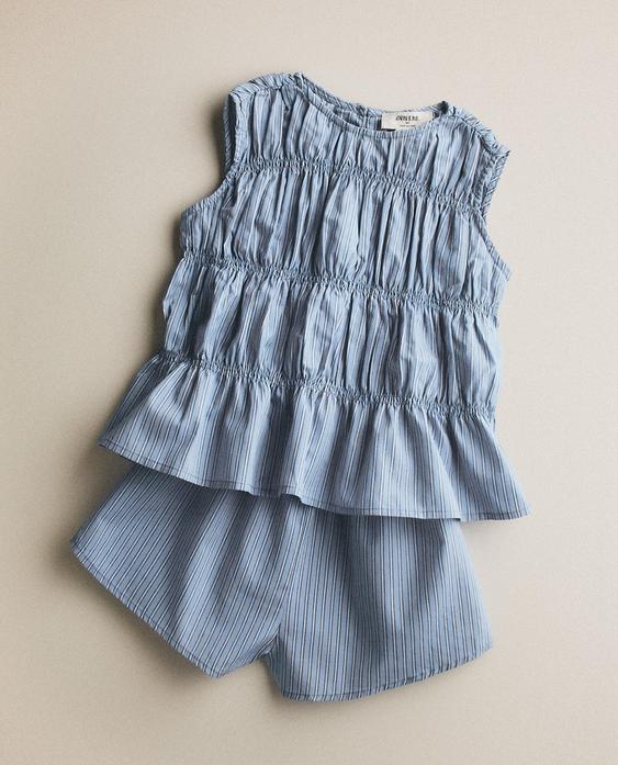 KINDERPYJAMA GESTREIFT
